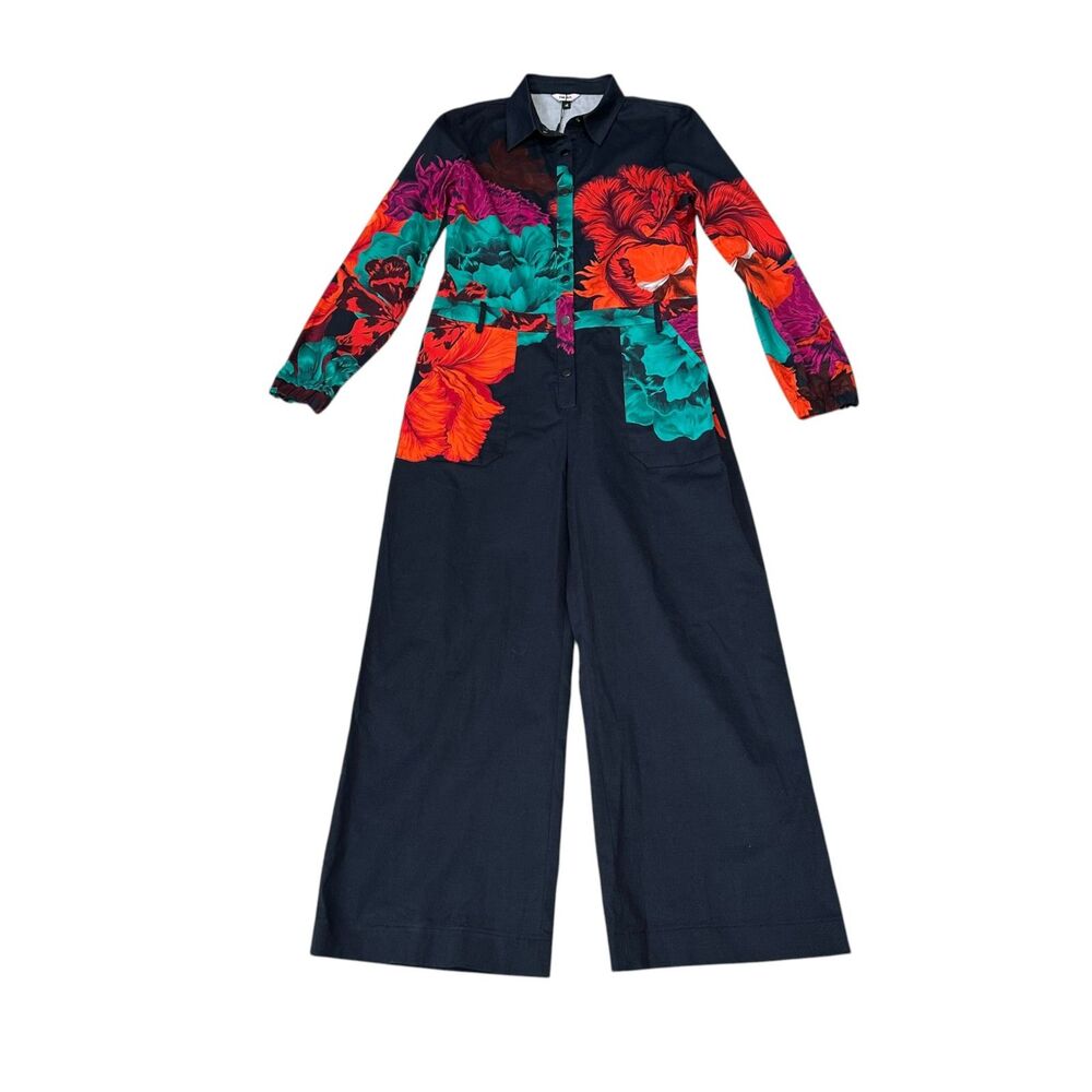 The Kit Alex Jumpsuit in Multi Iris Size M